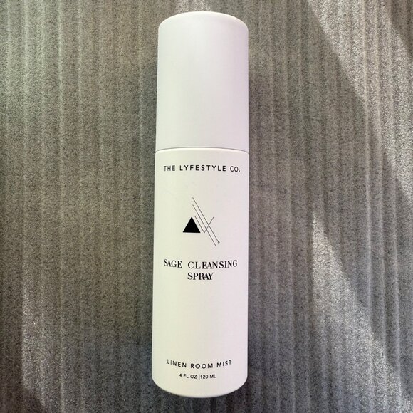 The Lyfestyle Co Sage Cleansing Spray Linen Room Mist 4 Oz Relaxing Refreshing - Picture 5 of 8